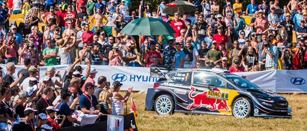 WRC Deutschland Rally Ott Tanack vainqueur 2 Sebastien Ogier M Sport