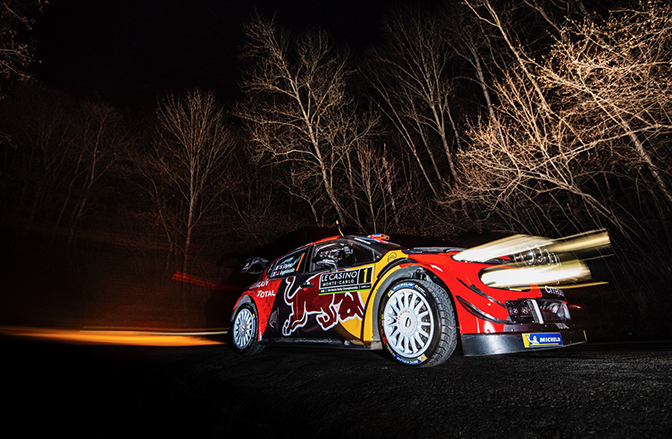 MONTE CARLO: UN BON DEBUT POUR CITROEN 11 Monte Carlo 2019 Ogier et Lappi se placent 2