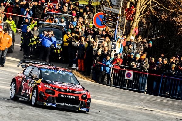 WRC Monte carlo 2019 derniere journee 1