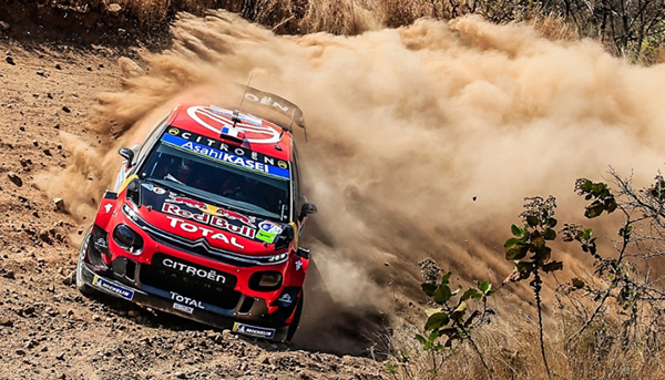 RALLYE DU MEXIQUE:ETAPE 1 3 Citroen Rally Mexico 2