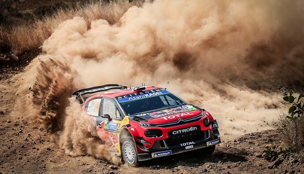 RALLYE DU MEXIQUE:ETAPE 1 2 Citroen Rally Mexico 3