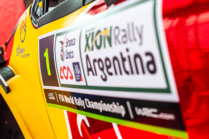 WRC RALLYE D'ARGENTINE ETAPE 1 3 Citroen Rallye Argentine 2