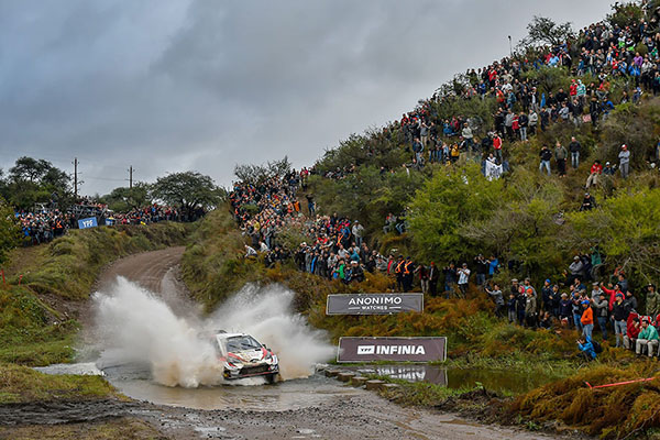 WRC RALLYE D'ARGENTINE ETAPE 1 2 Jari Matti Latvala