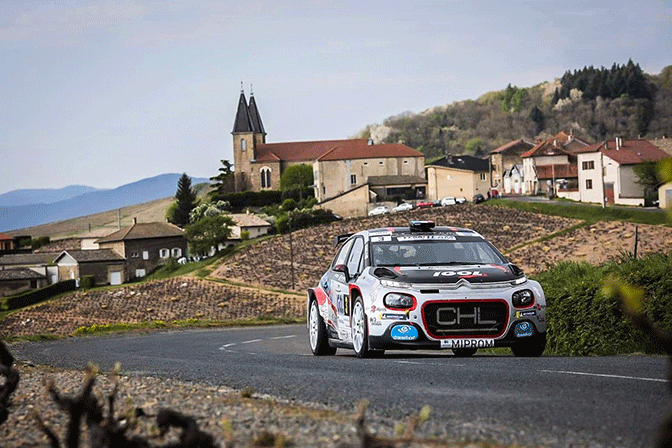 RALLYE LYON-CHARBONNIERES DOUBLE DES C3 R5 8 Rallye Lyon Charbonnières 2019 2