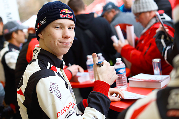 WRC: MONTE-CARLO SHAKEDOWN OGIER MENE LA DANCE 4 Kalle Rovanperä