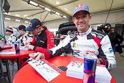 WRC: MONTE-CARLO SHAKEDOWN OGIER MENE LA DANCE 1 Sébastien Ogier