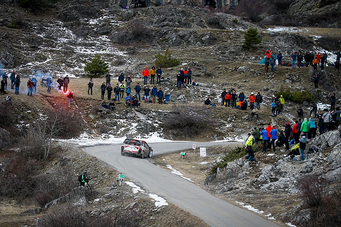 MONTE-CARLO AU SOIR DE L'ETAPE 2 OGIER EN TETE 8 Sébastien Ogier