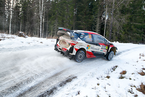 Car 33 Elfyn Evans Scott Martin