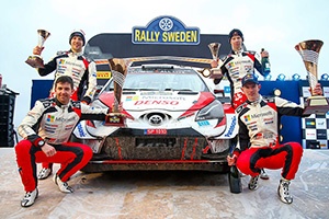 WRC: UN GALLOIS ROI DE SUEDE 1 Elfyn Evans Scott Martin Kalle Rovanperä Jonne Halttunen