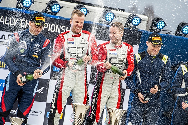 WRC: UN GALLOIS ROI DE SUEDE 3 Podium WRC2 Suede