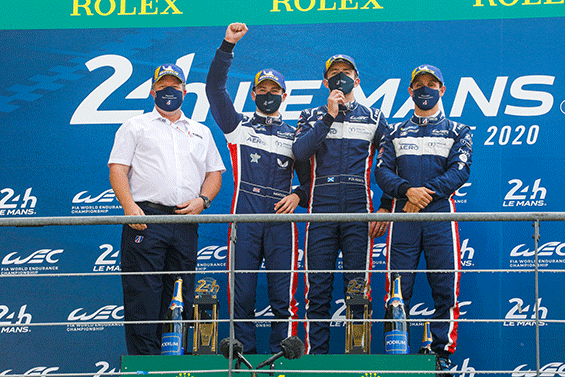 UNITED AUTOSPORT S'OFFRE LE GRAAL AU MANS AVEC L'ORECA 07 3 PodiumUnited autosport