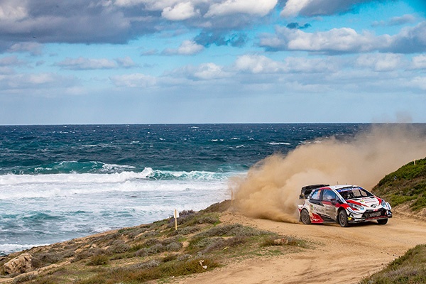 WRC : SORDO (HYUNDAI i20) VAINQUEUR DU RALLYE DE SARDAIGNE 5 Elfyn Evans Scott Martin
