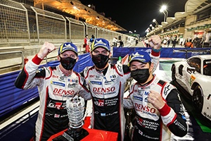 DOUBLE VICTORIEUX POUR TOYOTA GAZOO RACING A BAHREÏN 1 WEC 2019 2020 Rd 206