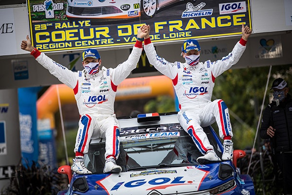 DOUBLÉ POUR C3 R5 EN FRANCE AVEC YOANN BONATO & JEAN-BAPTISTE FRANCESCHI 2 Y.Bonato CDF 20 23