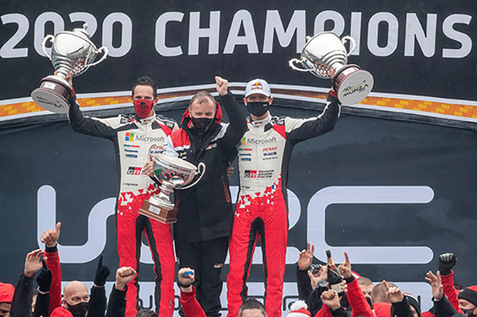 WRC: SEPTIEME COURONNE MONDIALE POUR SEBASTIEN OGIER 11 Podium Monza 2020 1