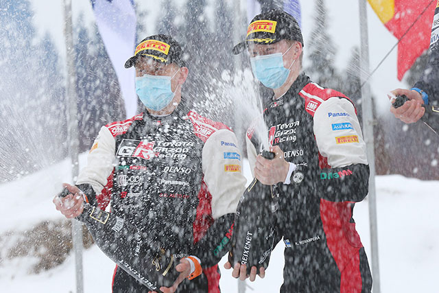 ARCTIC RALLY FINLAND 2021 OTT TANACK REMPORTE LE RALLYE 2 Jonne Halttunen Kalle Rovanpera