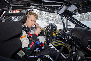 ARCTIC RALLY FINLAND JOUR 1 OTT TANACK VIRE EN TETE 1 Kalle Rovanpera