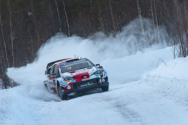 ARCTIC RALLY FINLAND 2021 ETAPE 2 4 Voiture 1 Sebastien Ogier Julien Ingrassia 1