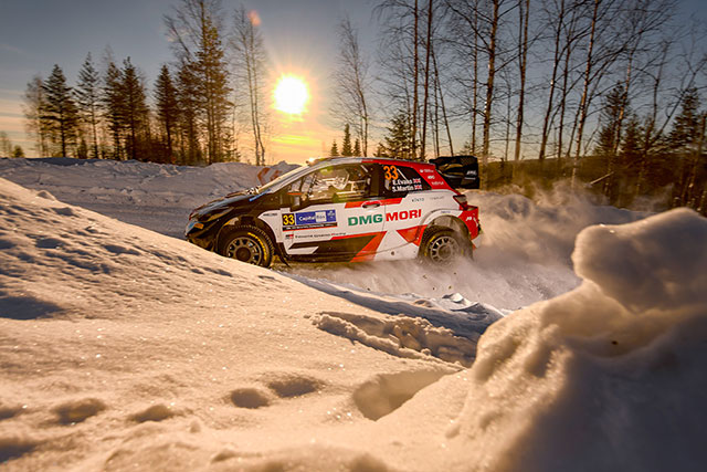 ARCTIC RALLY FINLAND 2021 OTT TANACK REMPORTE LE RALLYE 6 Voiture 33 Elfyn Evans Scott Martin 2