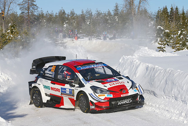 ARCTIC RALLY FINLAND 2021 OTT TANACK REMPORTE LE RALLYE 3 Voiture 69 Kalle Rovanpera Jonne Halttunen 2