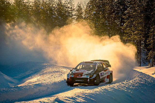 ARCTIC RALLY FINLAND 2021 ETAPE 2 2 Voiture 69 Kalle Rovanpera Jonne Halttunen1
