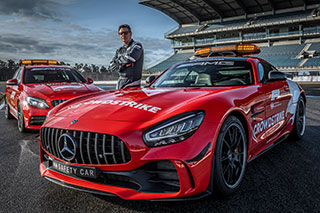 MERCEDES AMG SAFETY ET MEDICAL CAR NOUVEAU DESIGN 1 Mercedes AMG Safety car 2