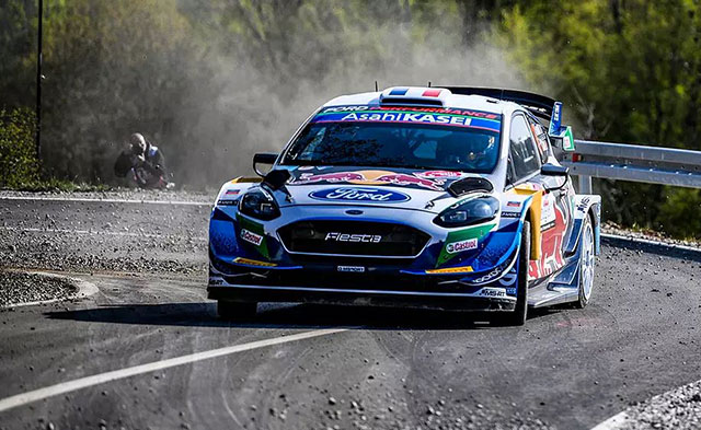 WRC CROATIE: FINISH INCROYABLE POUR UN DOUBLE TOYOTA 5 Adrien-Fourmaux Ford Fiesta