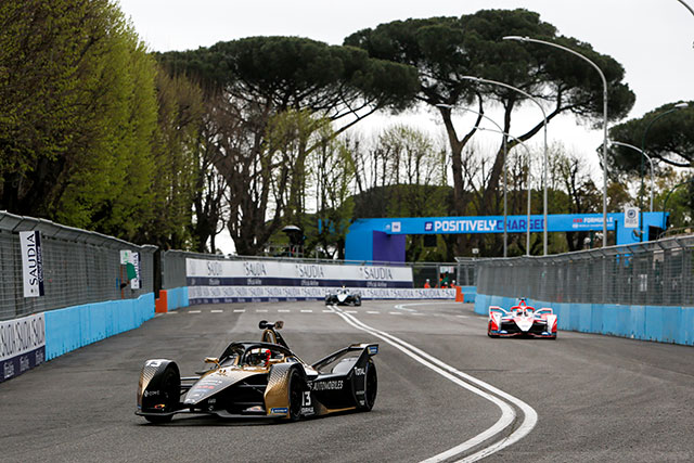 FORMULE-E ROME COURSE 2 DES POINTS PRECIEUX POUR DS AUTOMOBILE 2 Formule E Rome