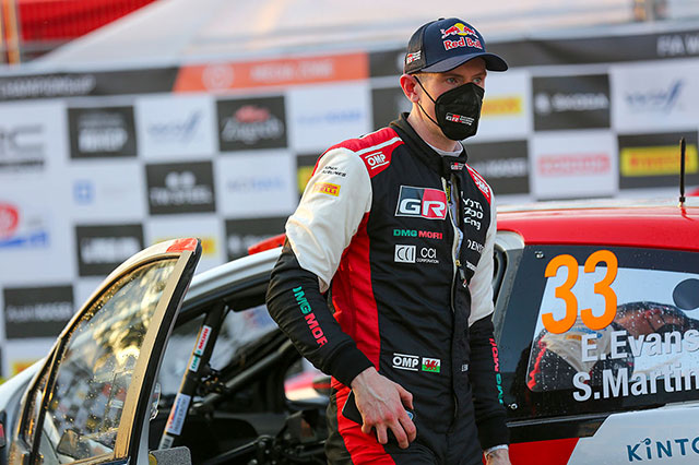 WRC CROATIE:LES PILOTES TOYOTA SE BATTENT POUR LA VICTOIRE 4 Elfyn-Evans