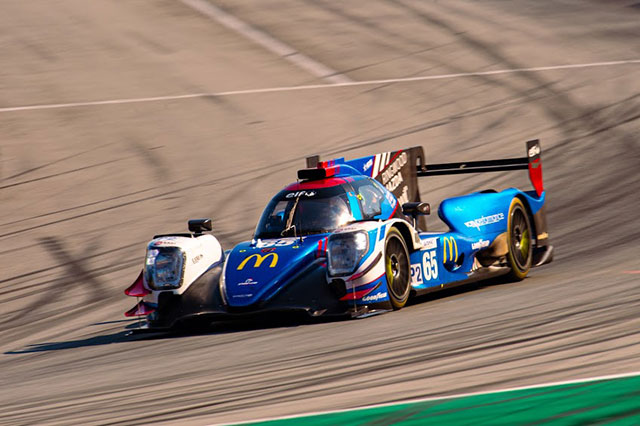 ELMS BARCELONE: PANIS RACING MONTE SUR LA DEUXIEME MARCHE DU PODIUM 2 Panis-Racing-Oreca-07-LMP2
