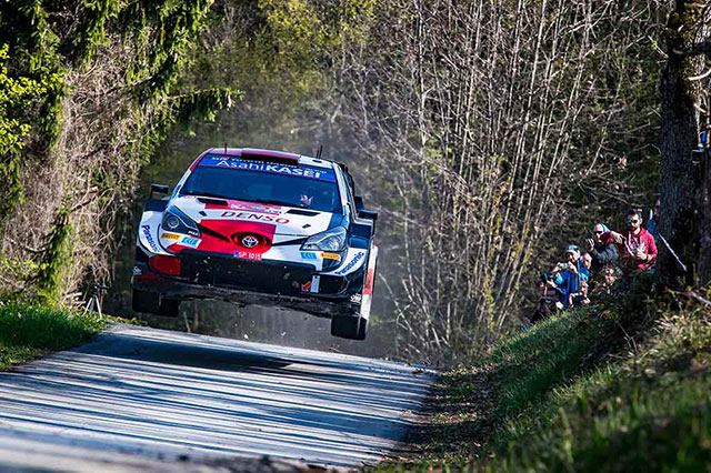WRC RALLYE DE CROATIE NEUVILLE EN TETE AU SOIR DE L'ETAPE 1 3 (Sébastien-Ogier,-Julien-Ingrassia)