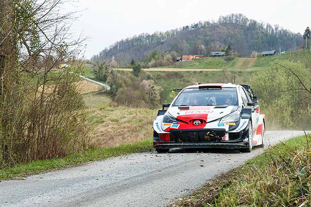 WRC DIRECTION LA CROATIE POUR LE GAZOO RACING TEAM 2 Toyota i20