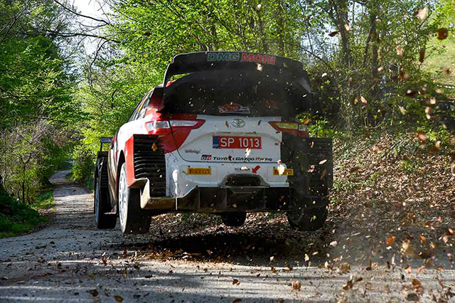 WRC CROATIE: FINISH INCROYABLE POUR UN DOUBLE TOYOTA 3 Voiture-33-(Elfyn-Evans,-Scott-Martin)