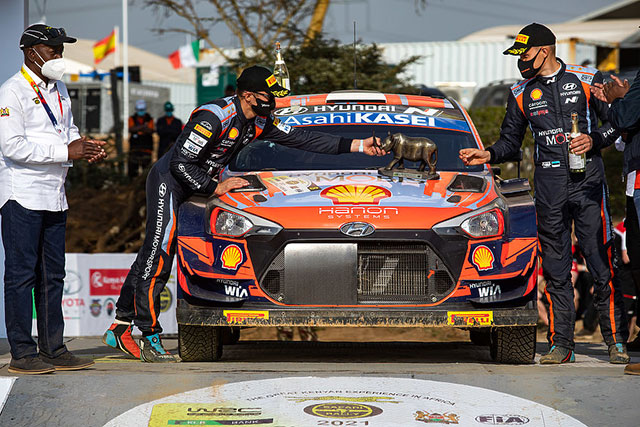 SEBASTIEN OGIER/JULIEN INGRASSIA REMPORTENT LE MYTHIQUE SAFARI RALLY 3 2021KENYA_ott-tanack