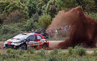 WRC DOUBLE TOYOTA  EN SARDAIGNE OGIER REMPORTE LE RALLYE
