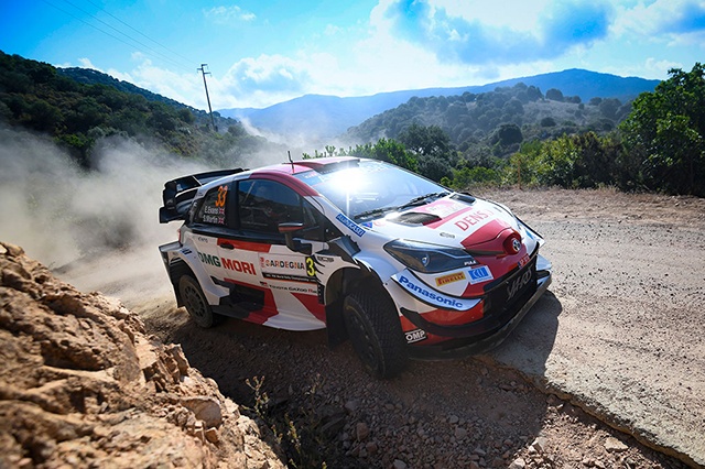 WRC SARDAIGNE JOUR 1: OTT TANACK OCCUPE LA PREMIERE MARCHE DU PODIUM 3 WRC Sardaigne Voiture-33-(Elfyn-Evans,-Scott-Martin