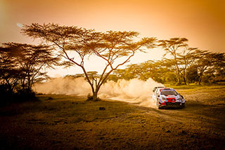 SAFARI RALLY DAY 3 THIERRY NEUVILLE TOUJOURS LEADER, SEBASTIEN OGIER 3ème 1 Safari Rally (Kalle-Rovanperä,-Jonne-Halttunen)