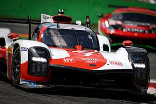 6 HEURES DE MONZA NOUVELLE VICTOIRE POUR TOYOTA 1 6 h Monza TOYOTA GAZOO Racing a prolongé son record de 100% de victoires avec la nouvelle GR010 HYBRID Hypercar grâce à une victoire durement gagnée dans les 6 Heures de Monza