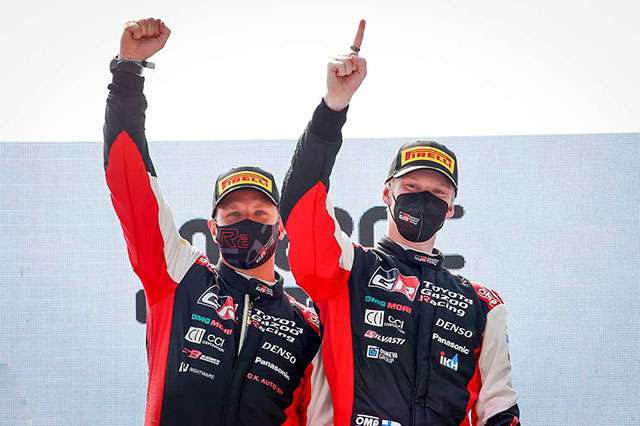 WRC ESTONIE DOMINATEUR KALLE ROVANPERA DEVIENT LE PLUS JEUNE VAINQUEUR DANS L'HISTOIRE DU WRC 2 WRC Estonie Jonne-Halttunen,-Kalle-Rovanperä