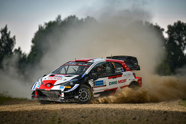 ESTONIE DAY 3 : ROVANPERA FILE VERS SA PREMIERE VICTOIRE EN WRC 2 Estonie Voiture-1-(Sébastien-Ogier,-Julien-Ingrassia)
