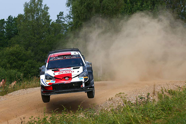 RALLYE D'ESTONIE ROVANPERA TERMINE LA SECONDE JOURNEE TOUJOURS LEADER 2 Rallye D'estonie (Kalle-Rovanperä,-Jonne-Halttunen)