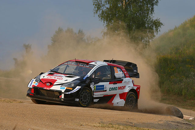 Voiture 69 Kalle Rovanpera Jonne Halttunen