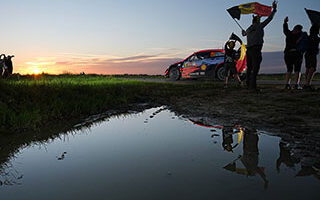 WRC YPRES RALLY THIERRY NEUVILLE AUX COMMANDES APRES L&rsquo;ETAPE 1