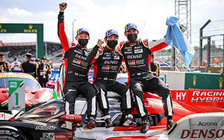24 HEURES DU MANS 2021 LES DEUX TOYOTA GR010 HYBRID EN POLE