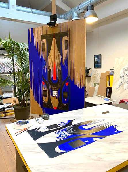 DEUX ART CARS INEDITES AUX 24 HEURES DU MANS 2021 2 ATELIER_8ac5a9ea23