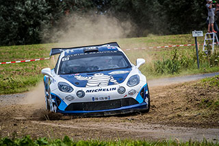 LA COUPE ALPINE A110 FIA R-GT AVAIT RENDEZ-VOUS AU YPRES RALLY BELGIUM 1 Alpine--A110-Ypres-Rally-Belgium-2021-intr