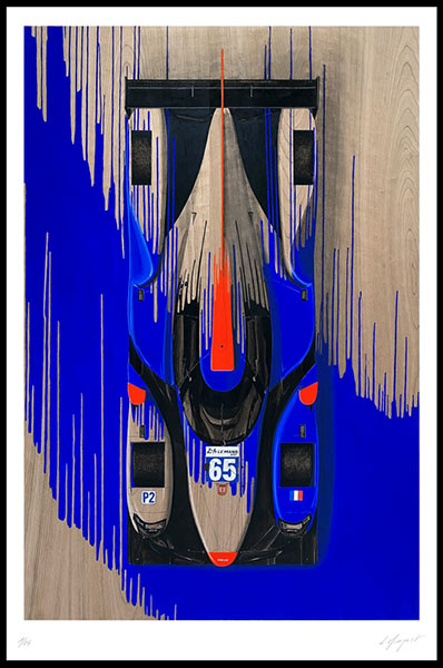 DEUX ART CARS INEDITES AUX 24 HEURES DU MANS 2021 4 Maquette repro PANIS LOW 31c7b48034
