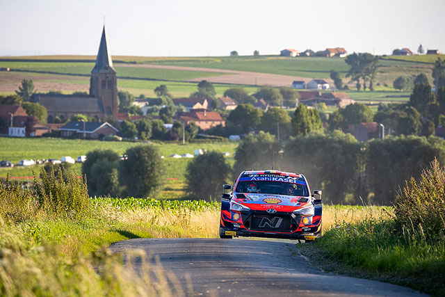 WRC YPRES RALLY THIERRY NEUVILLE AUX COMMANDES APRES L'ETAPE 1 2 Ypres-2021-Thierry-Neuville