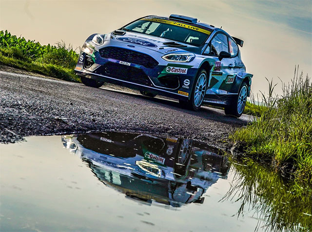 WRC YPRES RALLY THIERRY NEUVILLE AUX COMMANDES APRES L'ETAPE 1 6 ford-Fiesta-M--Sport