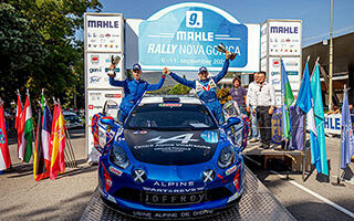 JULIEN SAUNIER A DOMINE LA TROISIEME ETAPE DU TROPHEE ALPINE ELF RALLY